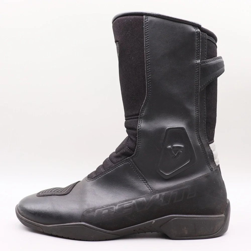 REV IT! Rival H2O Motorcycle Riding Boots Mens Sz 11.5 Black Waterproof Touring - Picture 5 of 10